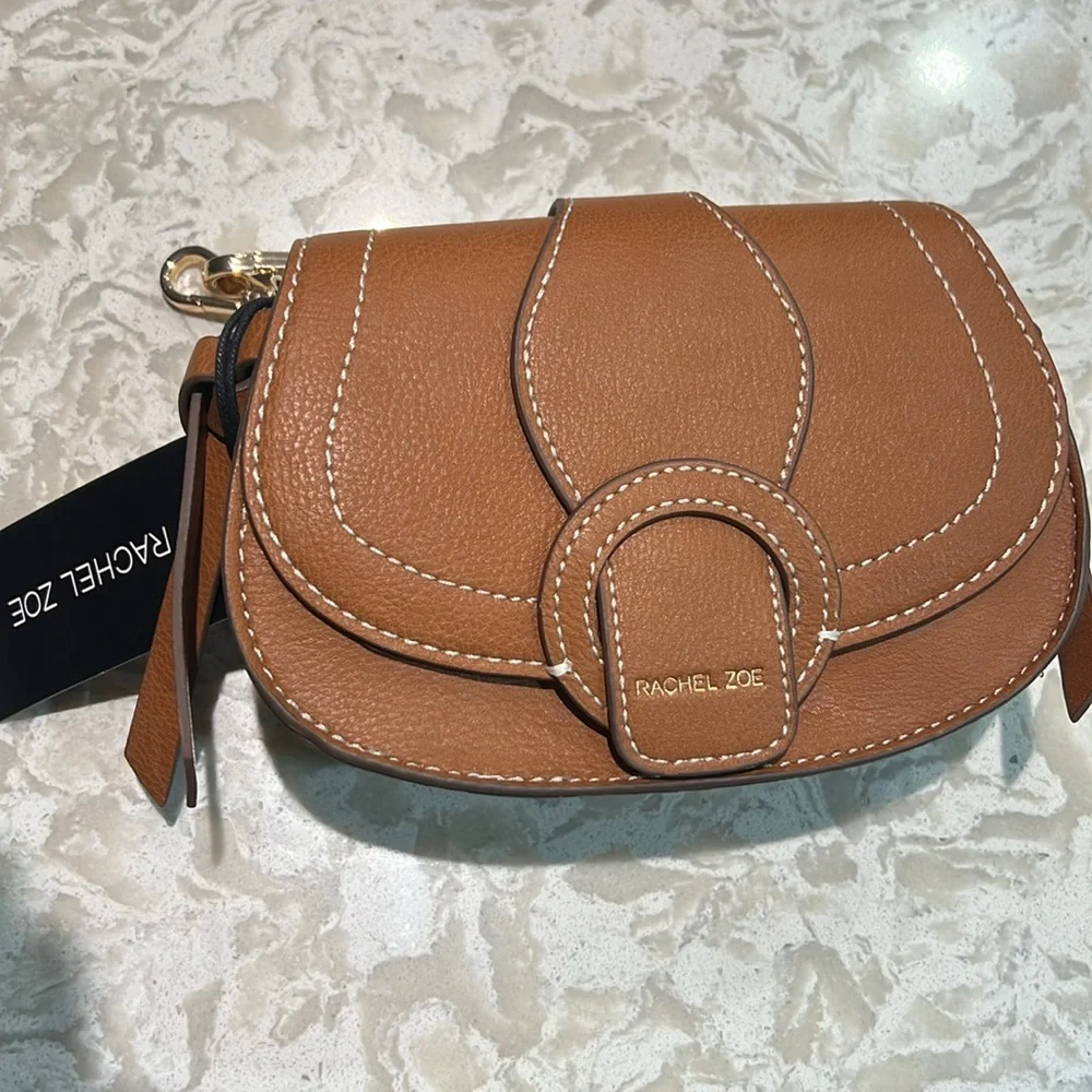 RACHEL ZOE Brown Edessi Crossbody & Belt Bag - Picture 8 of 9